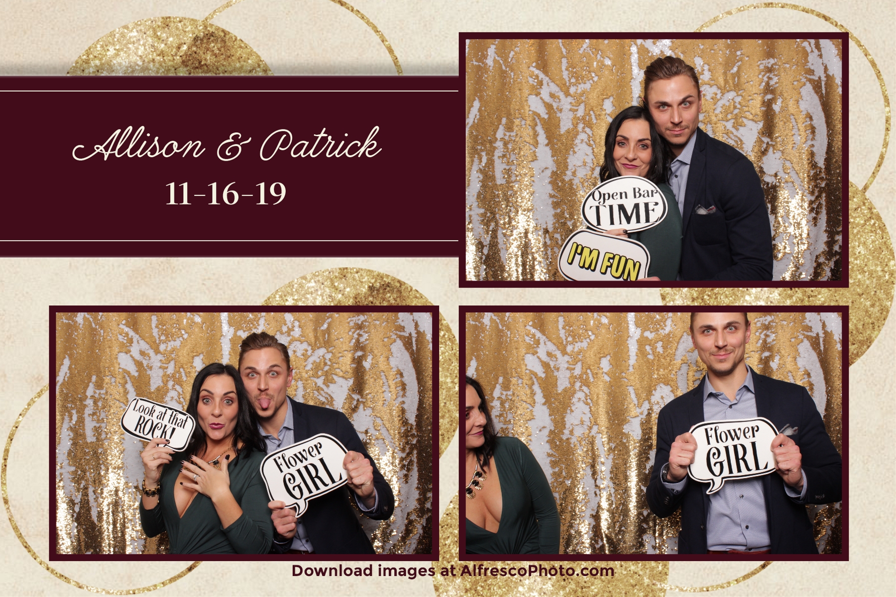 Allison + Patrick | View more photos from the event at events.alfrescophoto.com/u/AlfrescoPhoto/Allison-Patrick